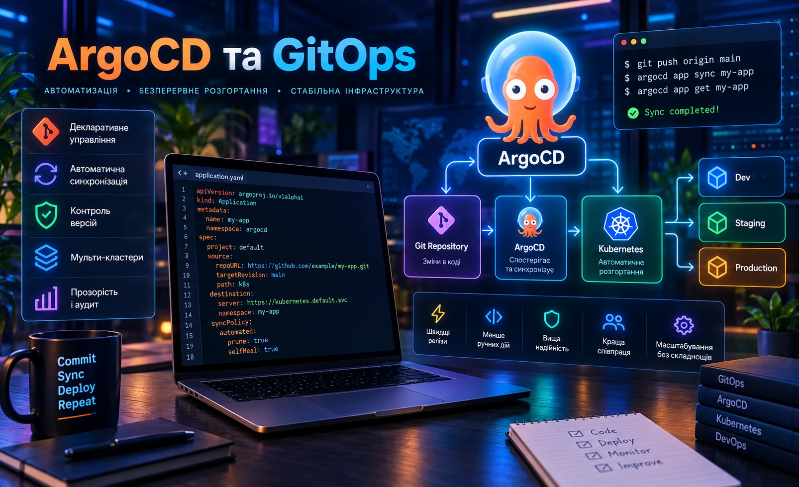 ArgoCD та GitOps